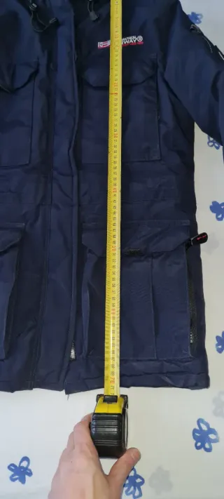 Abrigo Geographical Norway azul