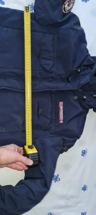 Abrigo Geographical Norway azul