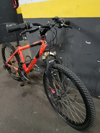 Bicicleta B-Twin Rockrider 500 Naranja