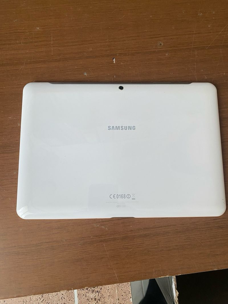 Samsung Galaxy Tab 2 10.1 Plata/Blanco afbeelding 2