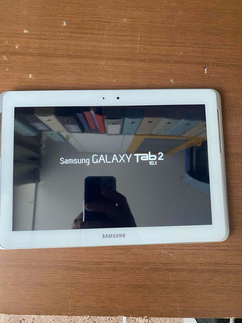 Samsung Galaxy Tab 2 10.1 Plata/Blanco afbeelding 4