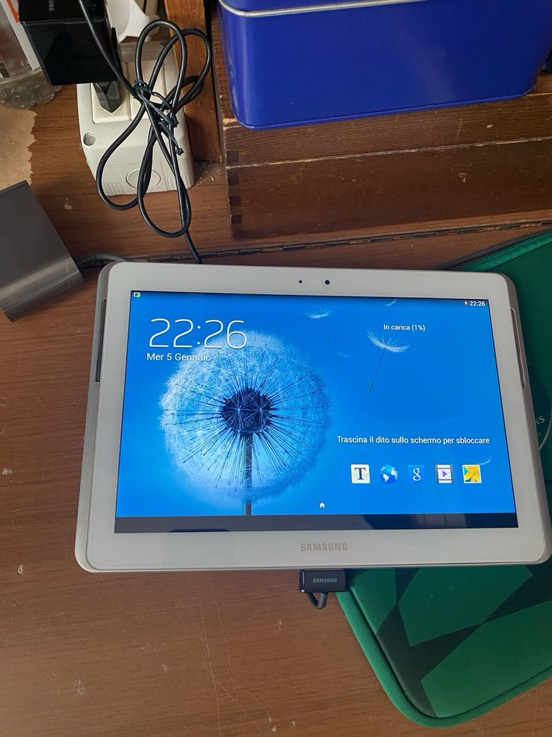 Samsung Galaxy Tab 2 10.1 Plata/Blanco afbeelding 5