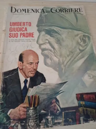 Set n. 6 riviste Domenica del Corriere