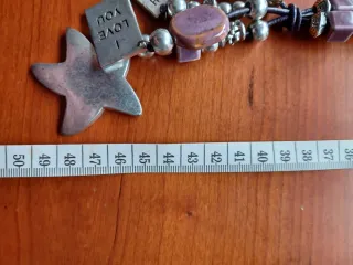 Collar Boho Chic con Charms y Cerámica