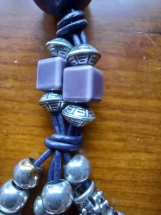 Collar Boho Chic con Charms y Cerámica