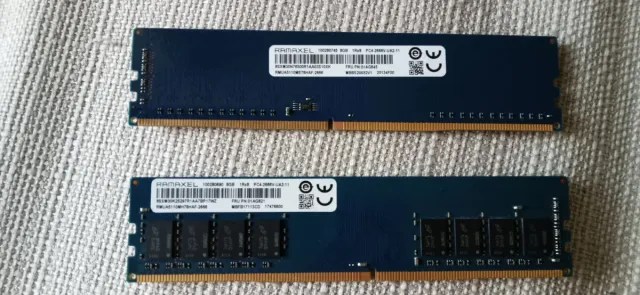 Memoria RAM DDR4 16GB 2666MHz Ramaxel