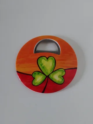 Apribottiglie EGAN con quadrifoglio