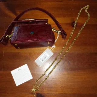 Vivienne Westwood Hazel small handbag burgundy