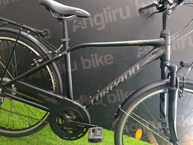 Bicicleta Paseo Torpado Navigator Negra