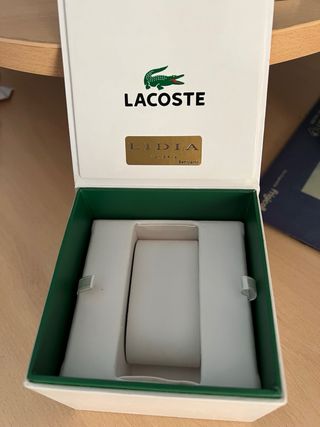 Reloj Lacoste Blanco Correa Beige