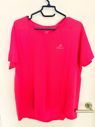 Camiseta deportiva Demix roja Talla M