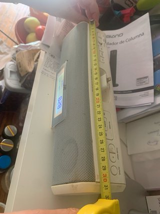 Radio Despertador JVC Beige y Gris