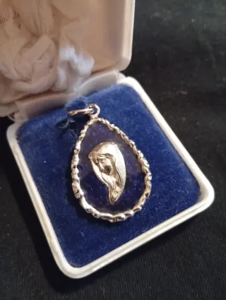 Ciondolo Madonna Argento 800
