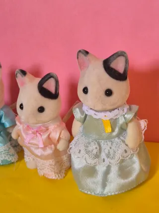 Famiglia Sylvanian Gatti