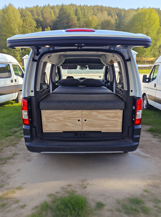 Colchón modo libro + 2 cojines. Antracita