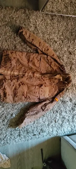 Chaqueta militar camuflaje Ceñidor árido  Camisola
