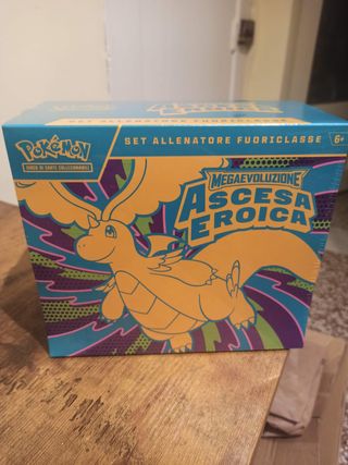 Pokemon ETB Ascesa Eroica Megaevoluzione Sealed IT