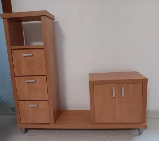 Mueble recibidor madera seminuevo