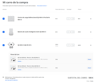 DJI Mini 3 Fly More Combo + 4 Baterías NEGOCIABLE