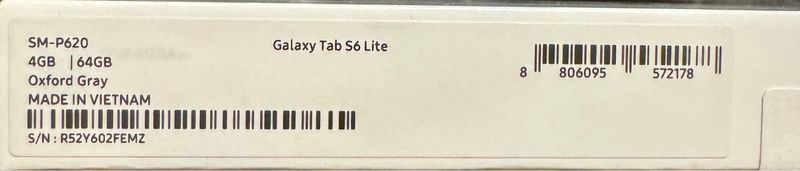 Samsung Galaxy Tab S6 Lite Nueva afbeelding 4
