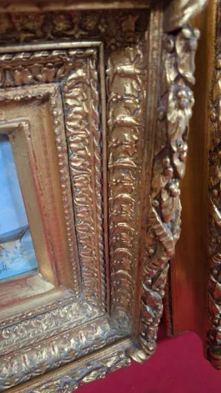 3 Cuadros Pintura Madera Firmados