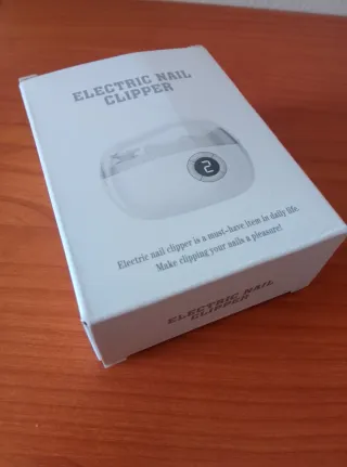 Tagliaunghie Elettrico Automatico Bianco