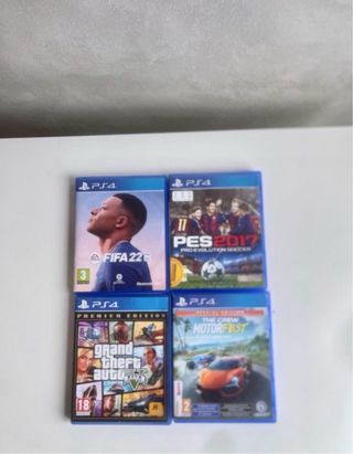 Pack 4 Juegos PS4.