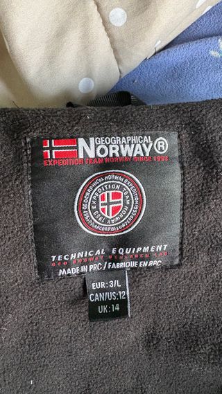 Chaqueta Geographical Norway Roja