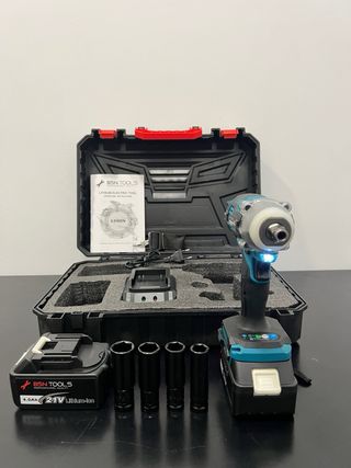 Pistola de Impact 21V 2 Baterías Nuevo