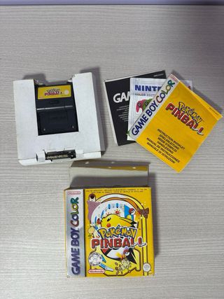 Pokémon Pinball Game Boy Color COMPLETO