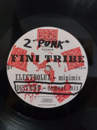 Fini Tribe – Elect-rolux Vinilo Maxi Original 1988