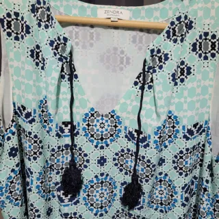 Vestido largo Zendra talla 46