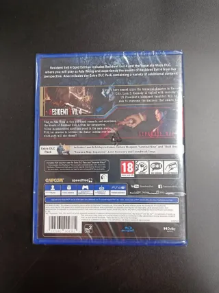 🇪🇸 Nuevo! Resident Evil 4 Gold Edition PS4