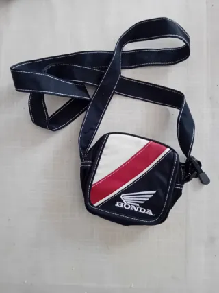 Bolso Honda Negro, Rojo y Blanco