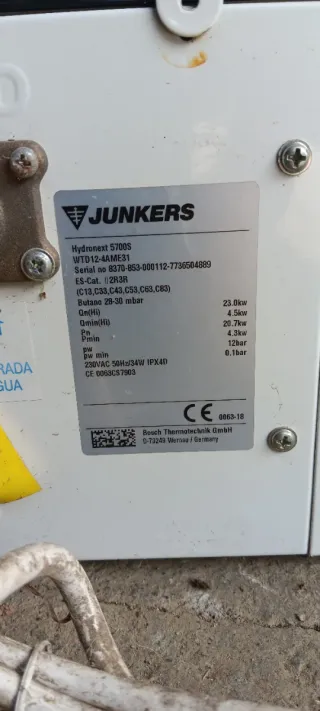 Caldera Junkers 5700s