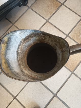 Gran jarra antigua latón 52 cm