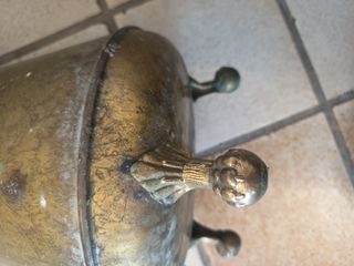 Gran jarra antigua latón 52 cm