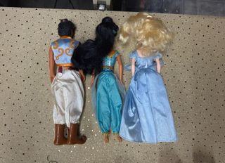 Lote 3 Muñecas Disney Princesas