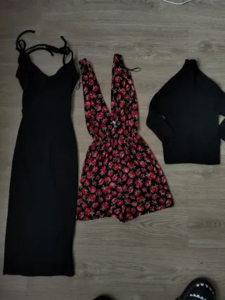 Lote Ropa Mujer: Vestido, Mono y Jersey