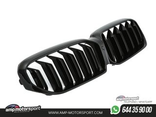 PARRILLA DELANTERA DOBLE LAMA NEGRO BRILLO PARA BMW SERIE 5 G30/G31 2020--