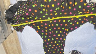 Traje de flamenca lunares