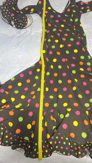 Traje de flamenca lunares