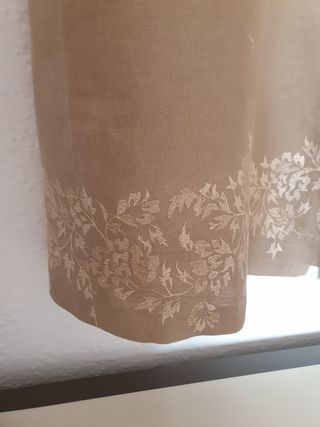 Vestido beige mujer talla 54