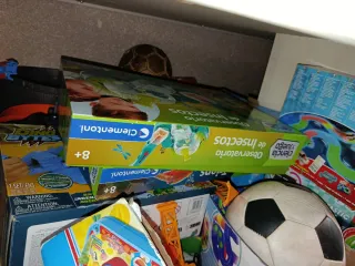 Cama alta juvenil nido con huecos tipo litera