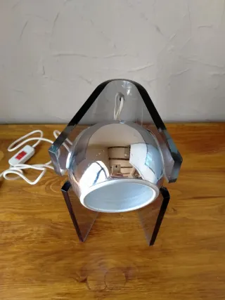 Lámpara de mesa Eyeball vintage