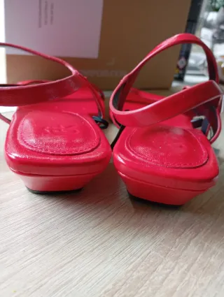 Sandalias Parfois Rojas Tiras