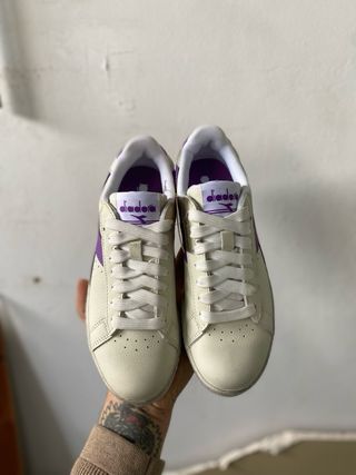 Diadora Sneakers Donna Bianche e Viola