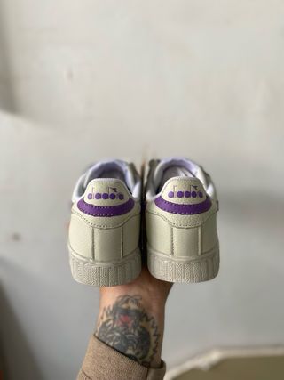 Diadora Sneakers Donna Bianche e Viola