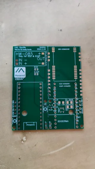 Placa PCB Nodo Lora XiaoWa meshcore/meshtastic