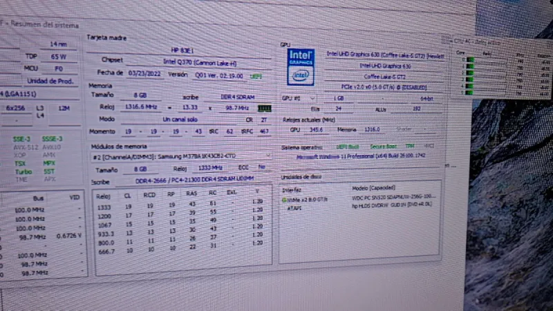 HP Prodesk G4 i7
